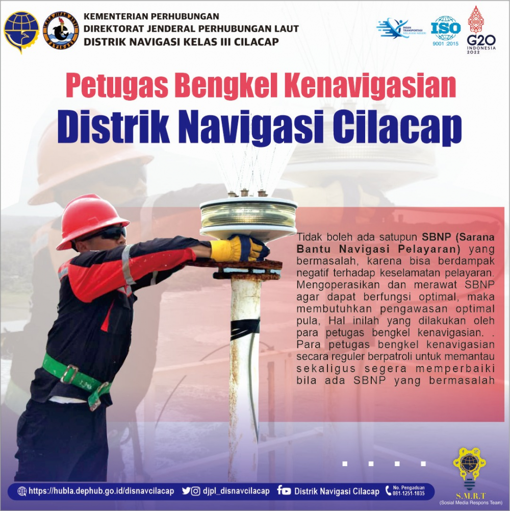 Bengkel Kenavigasian Distrik Navigasi Cilacap