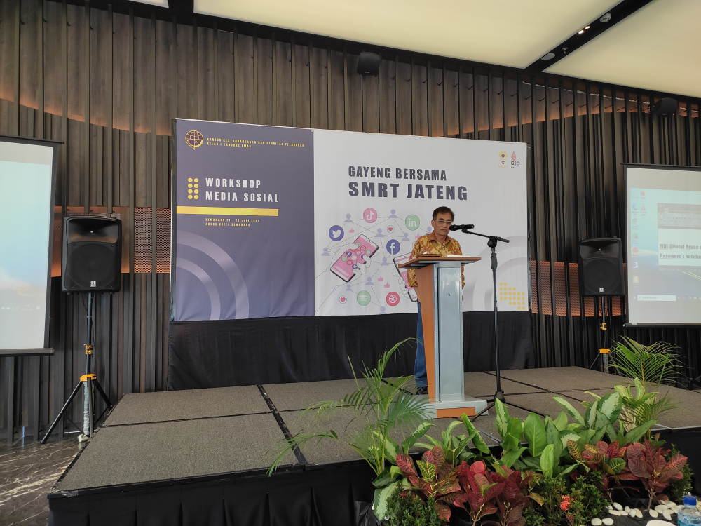 Workshop Media Sosial Wilayah Jateng dengan tema “ Gayeng Bersama SMRT Jateng“