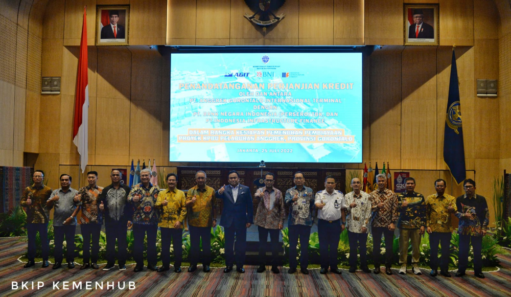 Perjanjian Pembiayaan Proyek KPBU Pelabuhan Anggrek Gorontalo Ditandatangani, Pengembangan Tahap Pertama Segera Dimulai