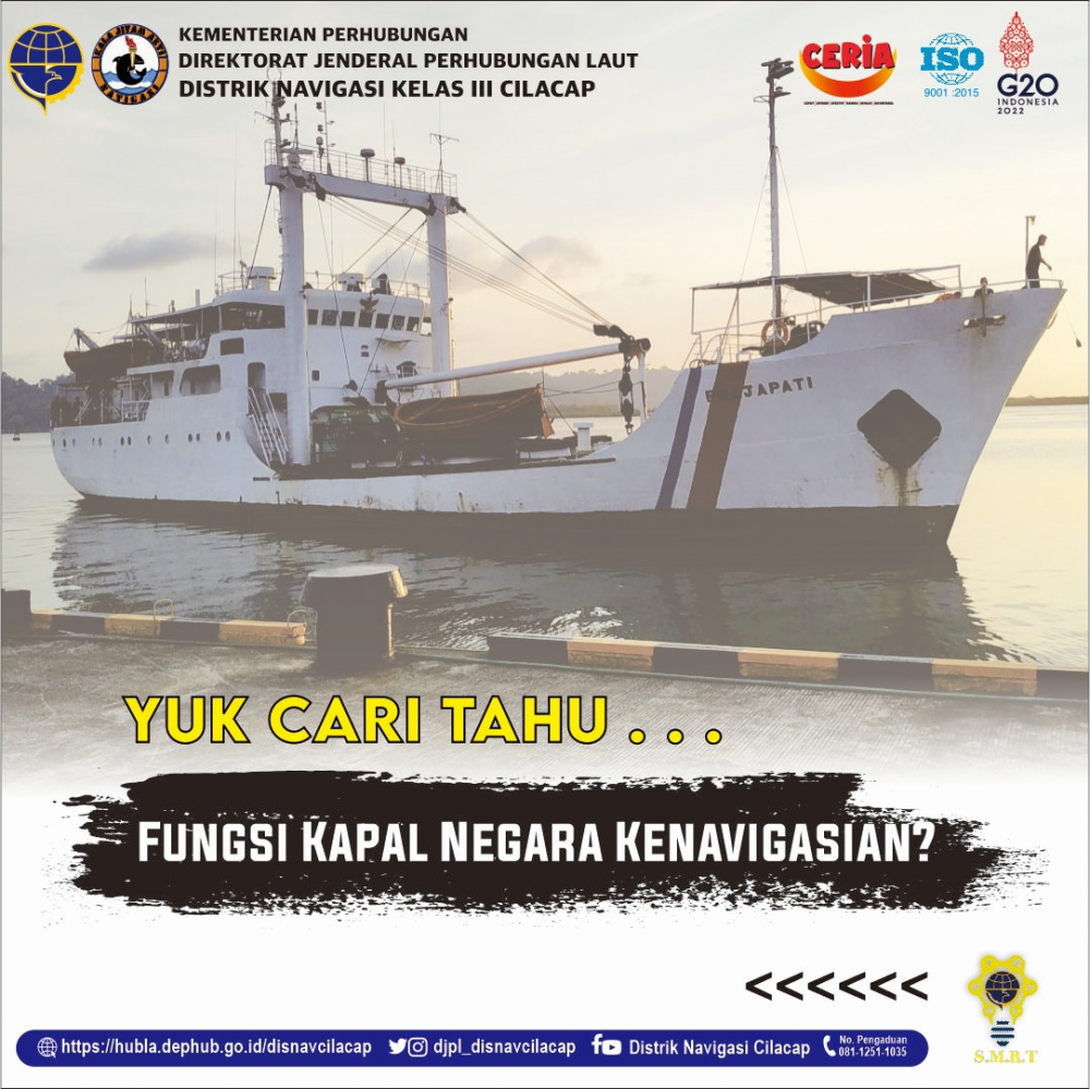 Mengenal Kapal Negara Kenavigasian