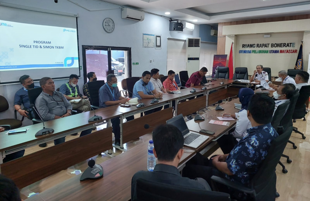 Sosialisasi Penerapan STID dan SIMON TKBM Di Pelabuhan Makassar