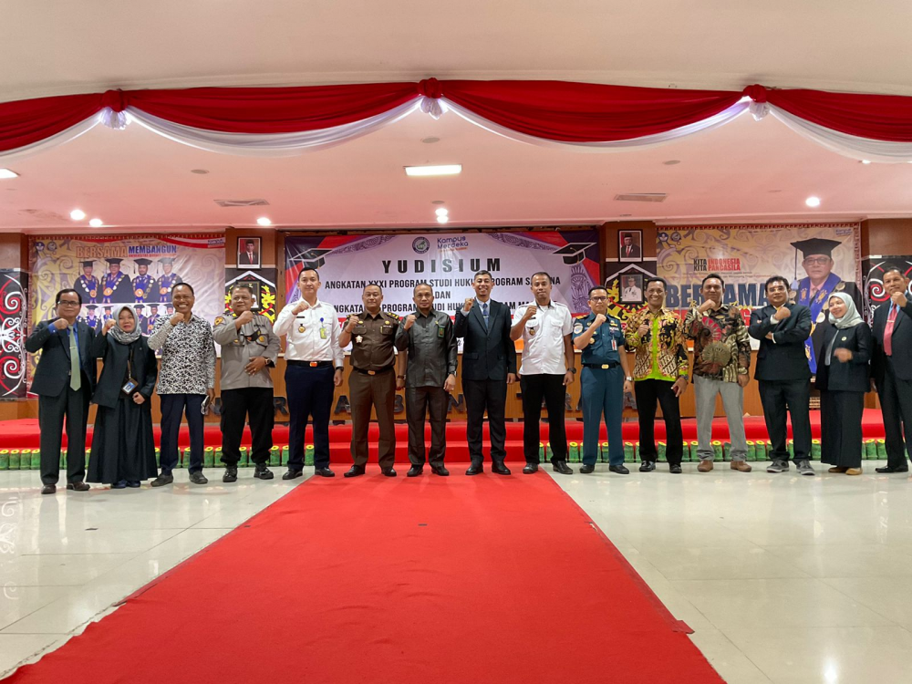Yudisium Fakultas Hukum Program Sarjana dan Magister Universitas Borneo Tarakan