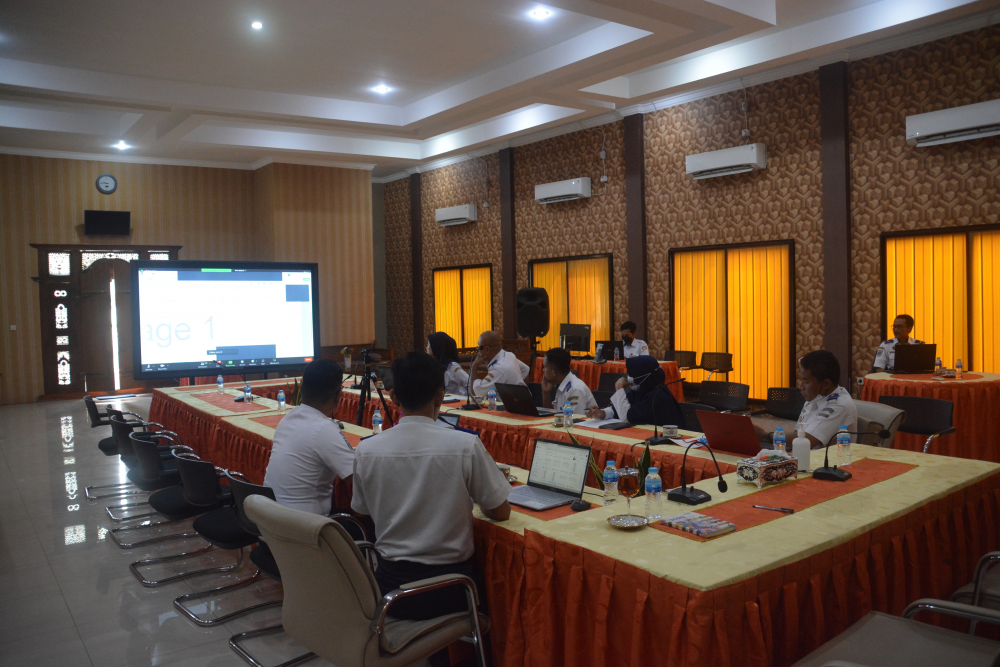 Rapat Tata Cara Pengisian Kuisioner Untuk Kegiatan Project for Review of the Study for Maritime  Traffic Safety Development Plan (MTSDP)