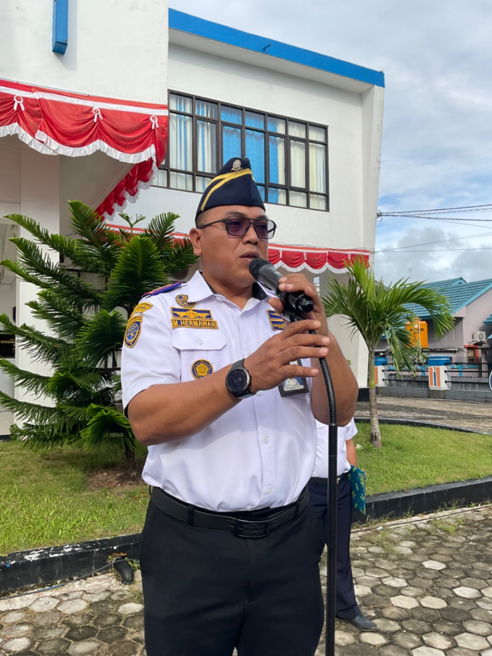 Apel Pagi Kantor Kesyahbandaran dan Otoritas Pelabuhan Kelas III, Senin 01 Agustus 2022