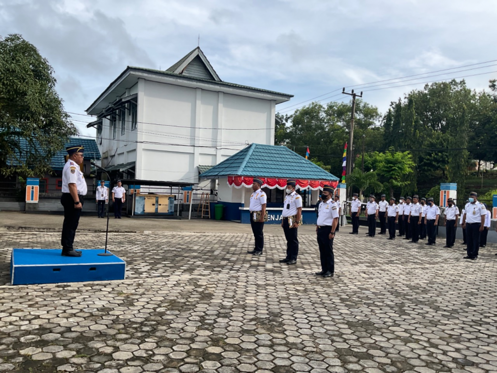 Apel Pagi Kantor Kesyahbandaran dan Otoritas Pelabuhan Kelas III, Senin 01 Agustus 2022
