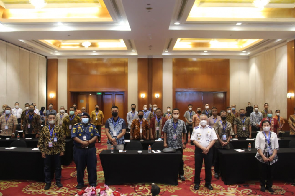 TINGKATKAN KESIGAPAN HADAPI BENCANA, KEMENHUB PERKUAT PERSONIL SAR DI PERAIRAN DAN PELABUHAN