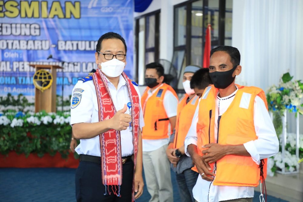 TINGKATKAN PELAYANAN PUBLIK, KSOP KOTABARU-BATULICIN RESMI TEMPATI KANTOR BARU