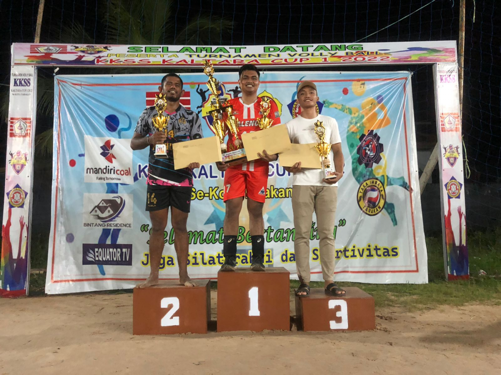 PORHUBLA KSOP Tarakan Raih Juara 2 Ajang Turnamen Volly