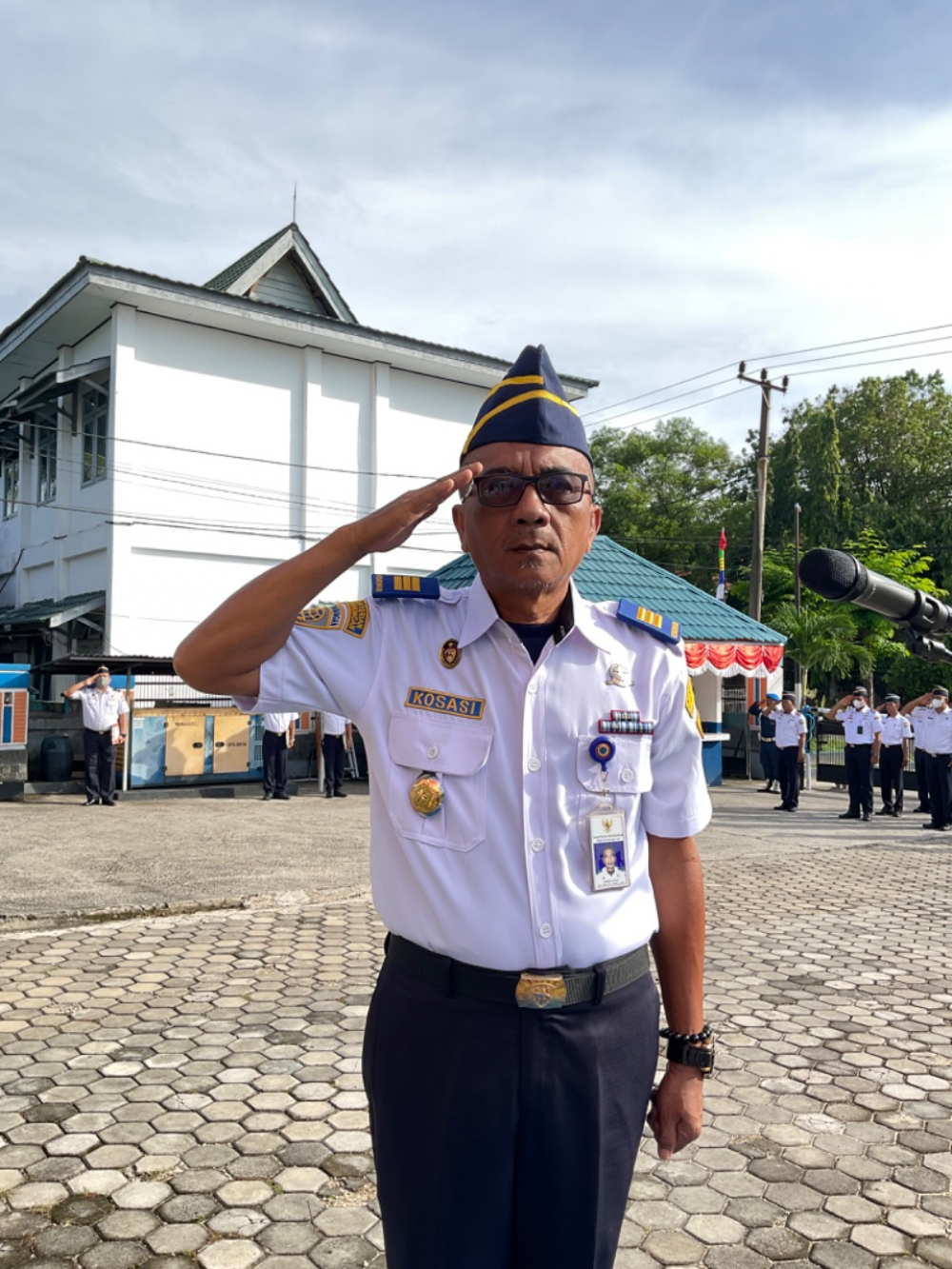 Apel Pagi Kantor Kesyahbandaran dan Otoritas Pelabuhan Kelas III, Senin 8 Agustus 2022