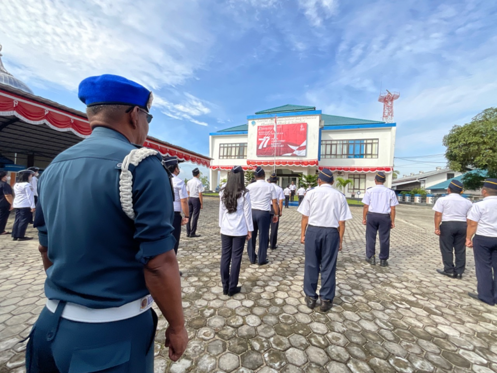 Apel Pagi Kantor Kesyahbandaran dan Otoritas Pelabuhan Kelas III, Senin 8 Agustus 2022