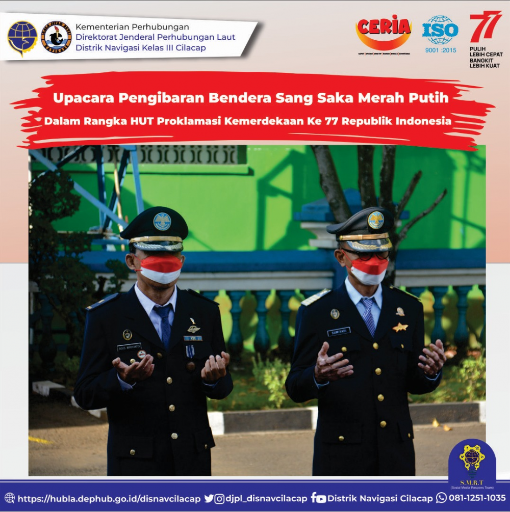 Upacara Peringatan HUT Ke-77 Kemerdekaan Republik Indonesia Tahun 2022
