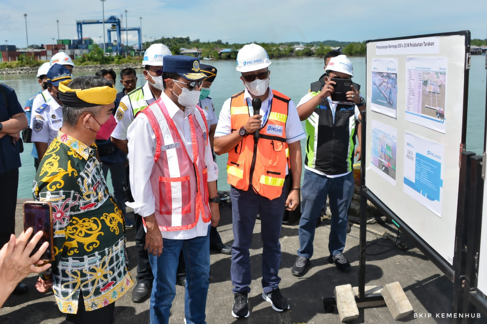 Menhub Pastikan Kelancaran Perizinan Pembangunan Pelabuhan Kawasan Industri Kaltara