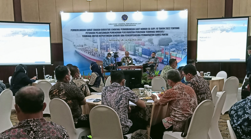 DITJEN HUBLA SOSIALISASIKAN PETUNJUK PELAKSANAAN PEMENUHAN PERSYARATAN PERIZINAN TERSUS/TUKS