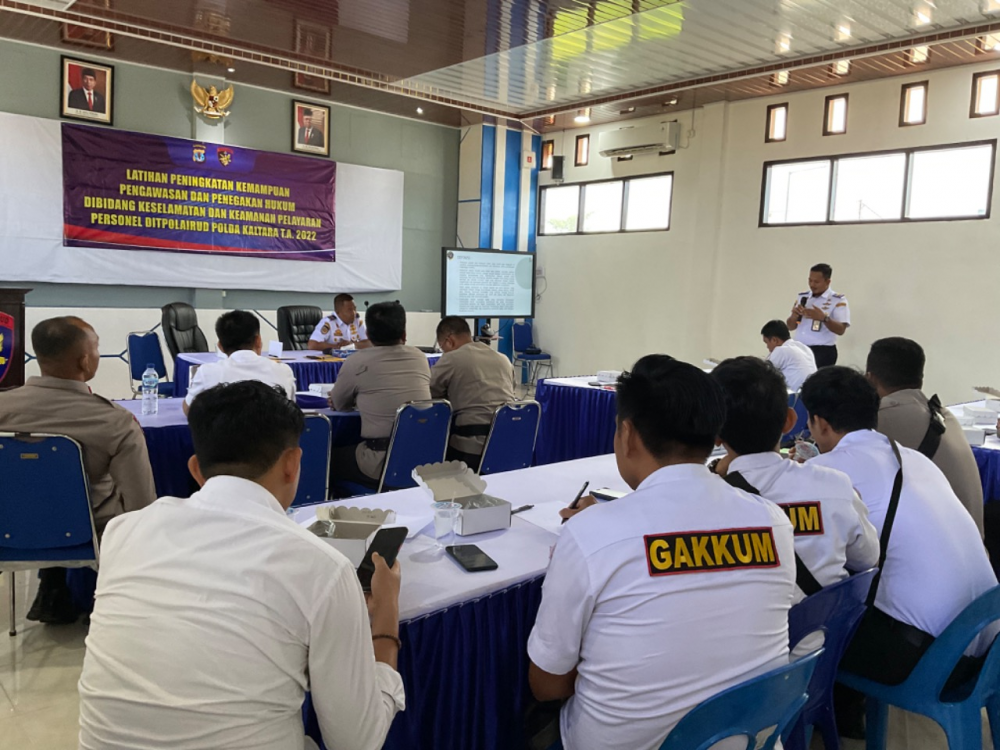 Sinergitas KSOP dan DITPOLAIRUD POLDA KALTARA Dalam Peningkatan Kemampuan Pengawasan dan Penegakan Hukum Dibidang Keselamatan dan Keselamatan Pelayaran