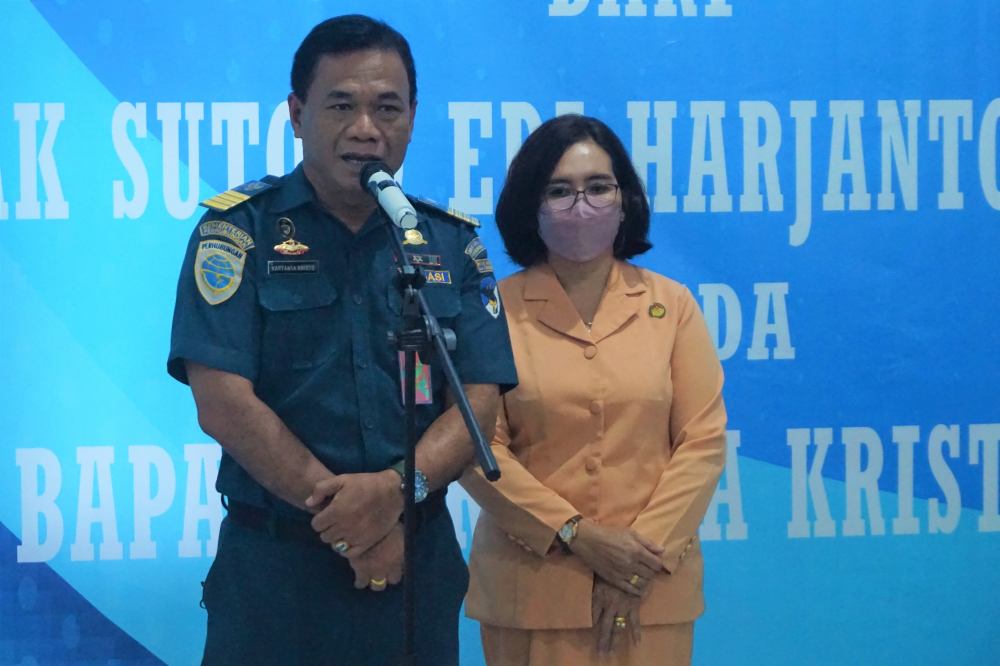 Pisah Sambut Kepala Seksi Status Hukum dan Sertifikasi Kapal Kantor KSOP Kelas III Sampit