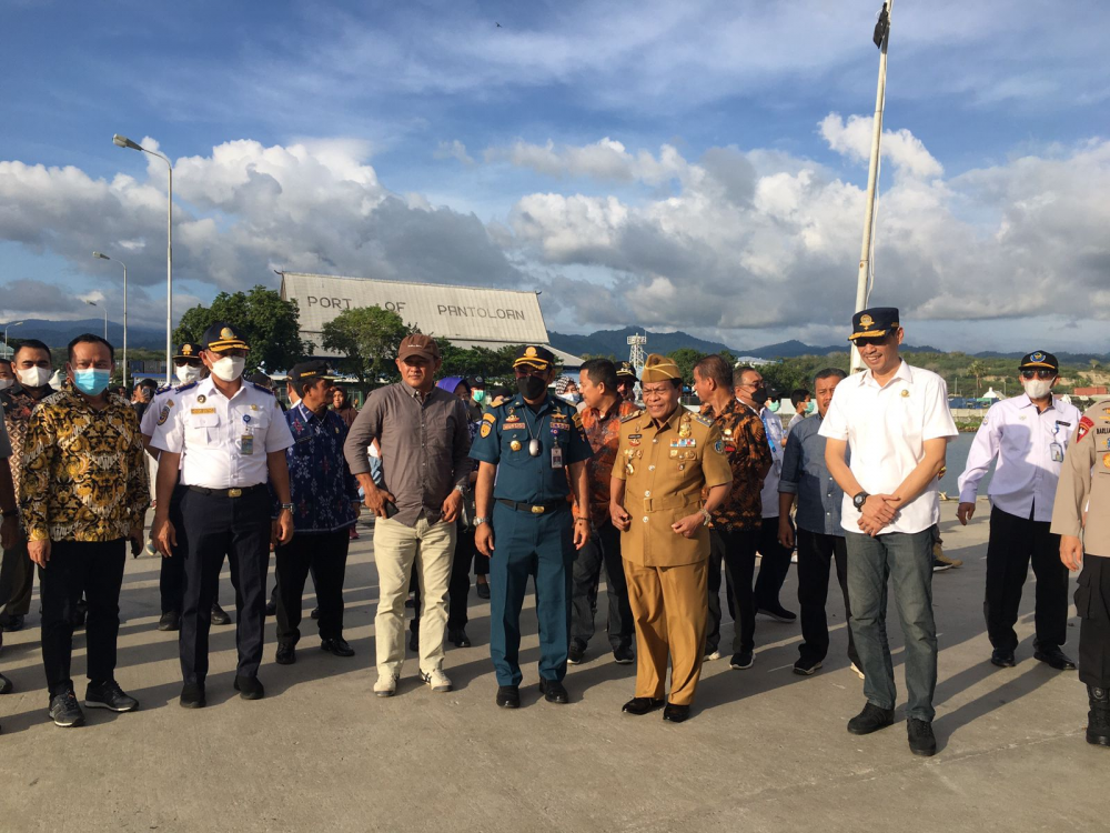 KEMENHUB LUNCURKAN KAPAL PERINTIS KM SABUK NUSANTARA 89 LAYANI RUTE SULTENG - KALIMANTAN