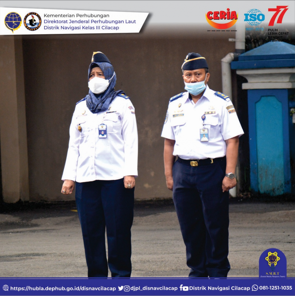 Giat Apel Pagi Distrik Navigasi Cilacap
