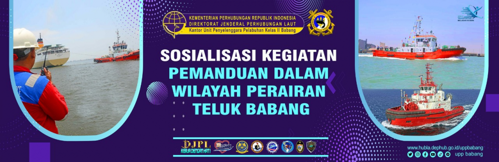 SETIAP KAPAL YANG MELAKUKAN KEGIATAN DI TELUK BABANG, LABUHA, DAN GANE DALAM WAJIB PANDU