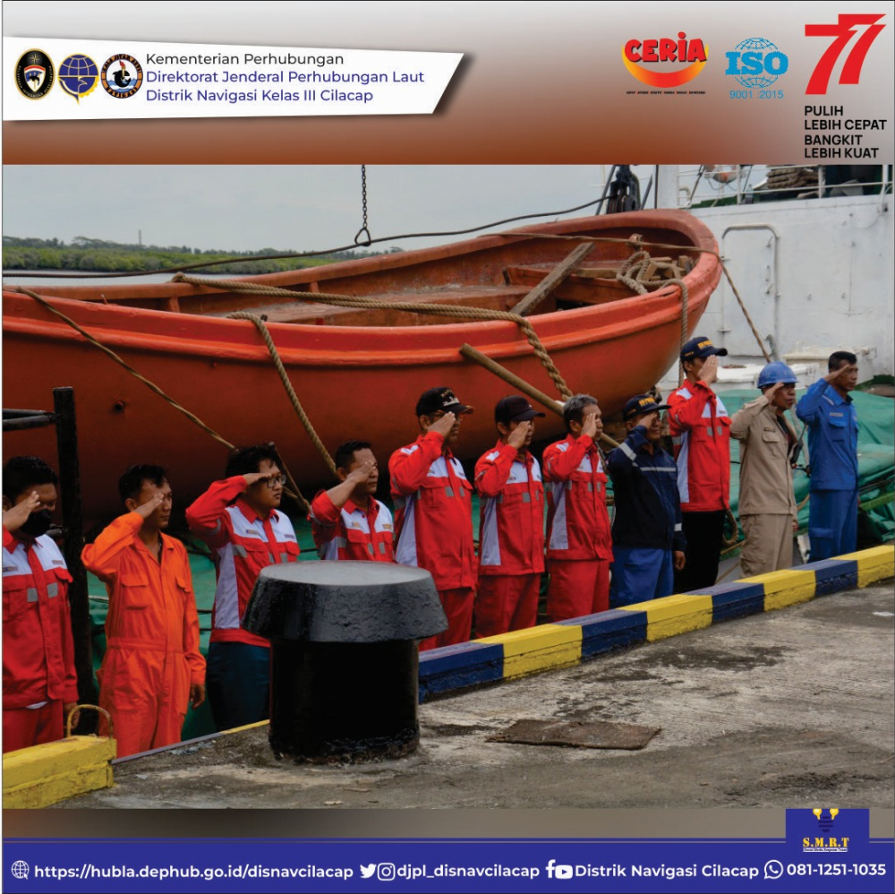 Penyambutan Kedatangan KN Prajapati Pasca Selesai Pemeliharaan/Docking