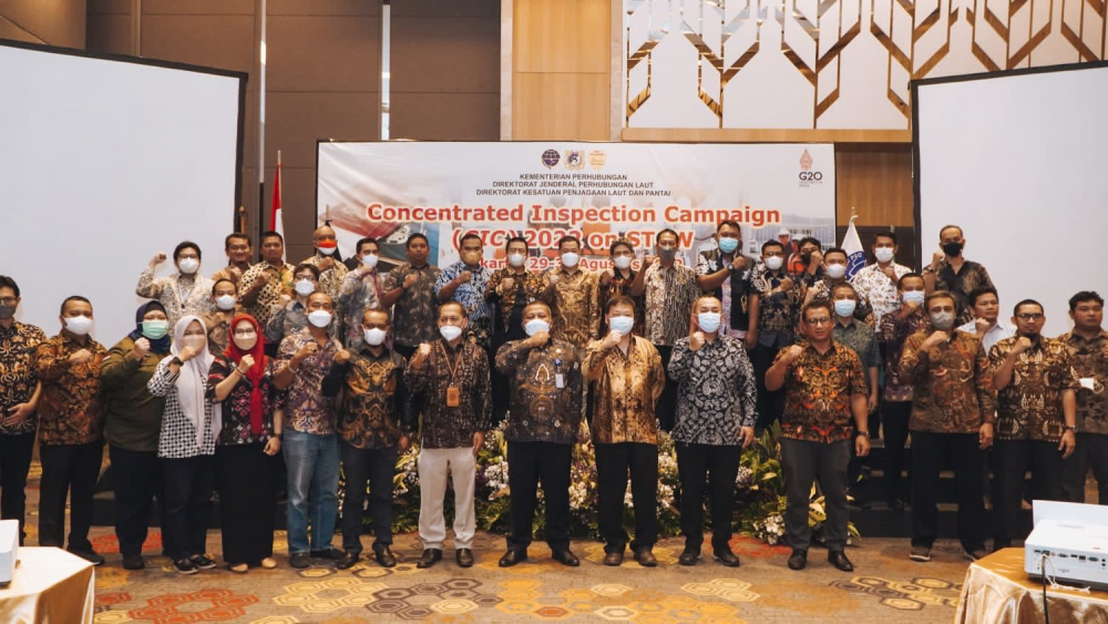 KOLABORASI DENGAN AMSA AUSTRALIA, KEMENHUB GELAR KAMPANYE PEMERIKSAAN KAPAL TERKONSENTRASI (CONCENTRATED INSPECTION CAMPAIGN/CIC)