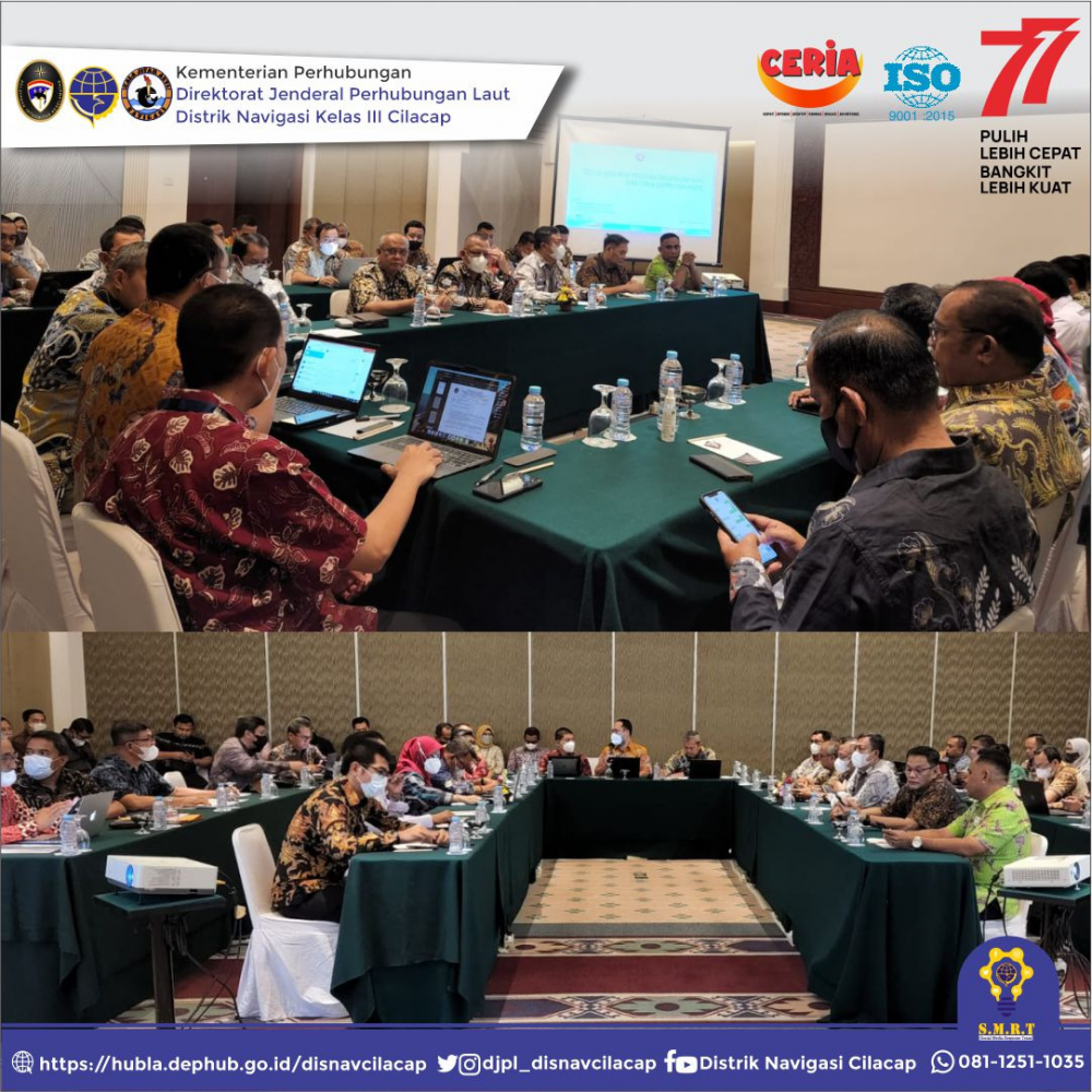 BIMBINGAN TEKNIS CAPAIAN DAYA SERAP KENAVIGASIAN TAHUN ANGGARAN 2022