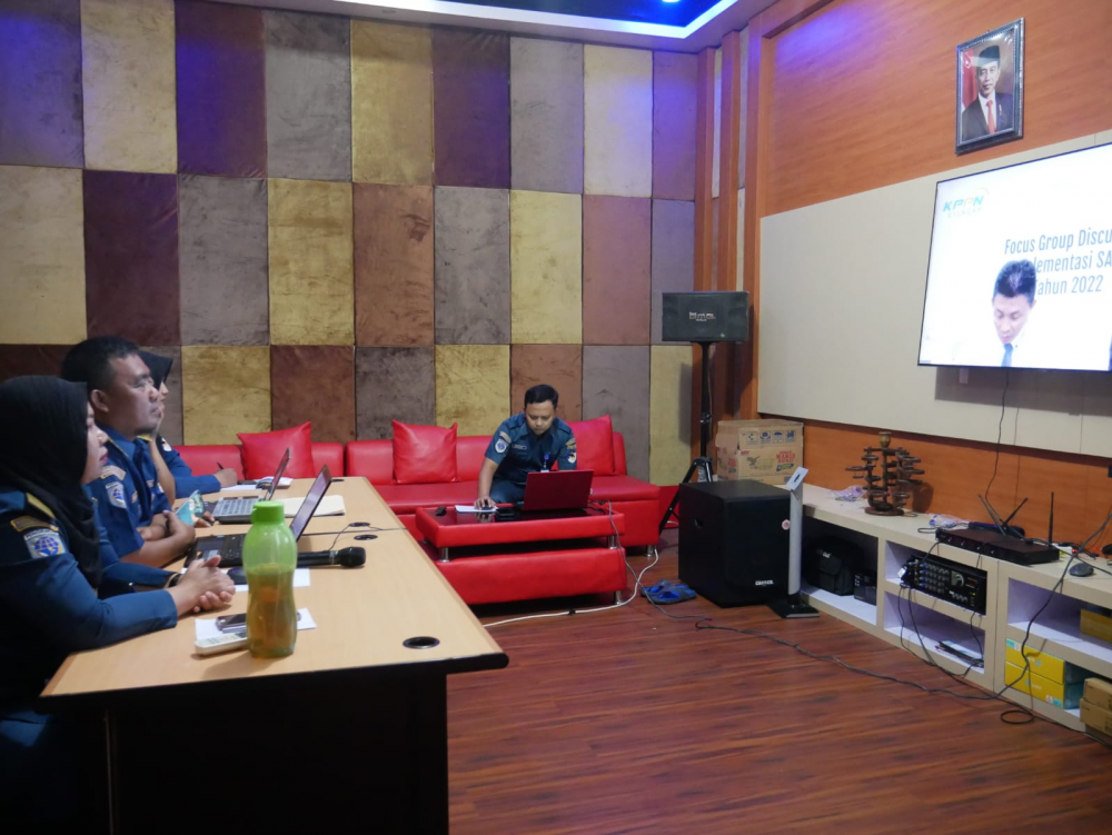 FGD Monev Roll Out Implementasi SAKTI Tahun 2022