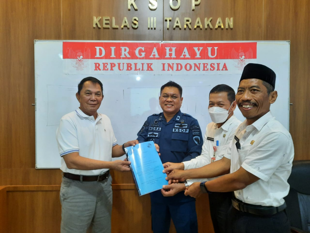 Pengesahan Penetapan Tarif OPP / OPT Pelabuhan Tarakan