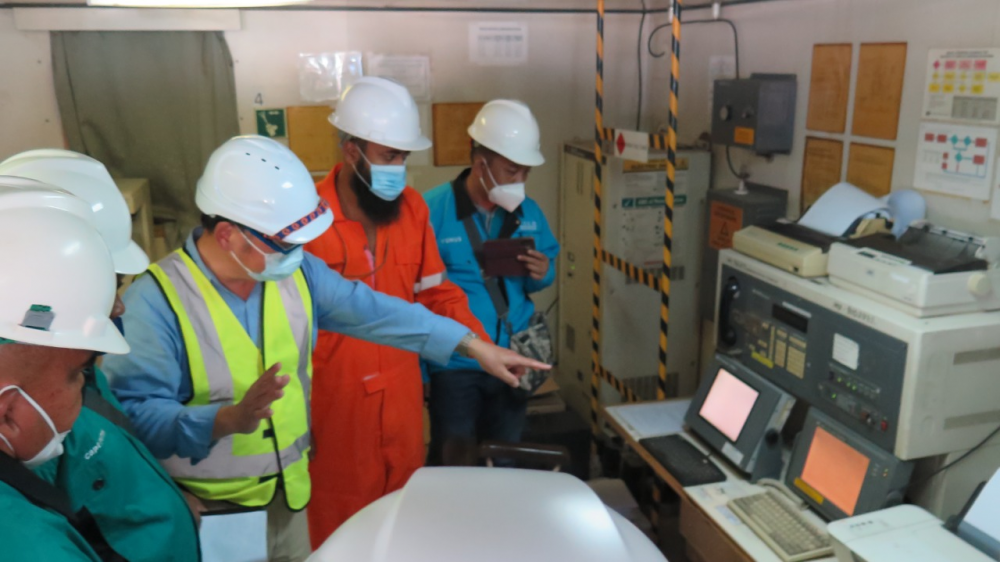 PSCO DITJEN HUBLA DI TELUK BAYUR MENDAPAT PELATIHAN DARI AMSA AUSTRALIA