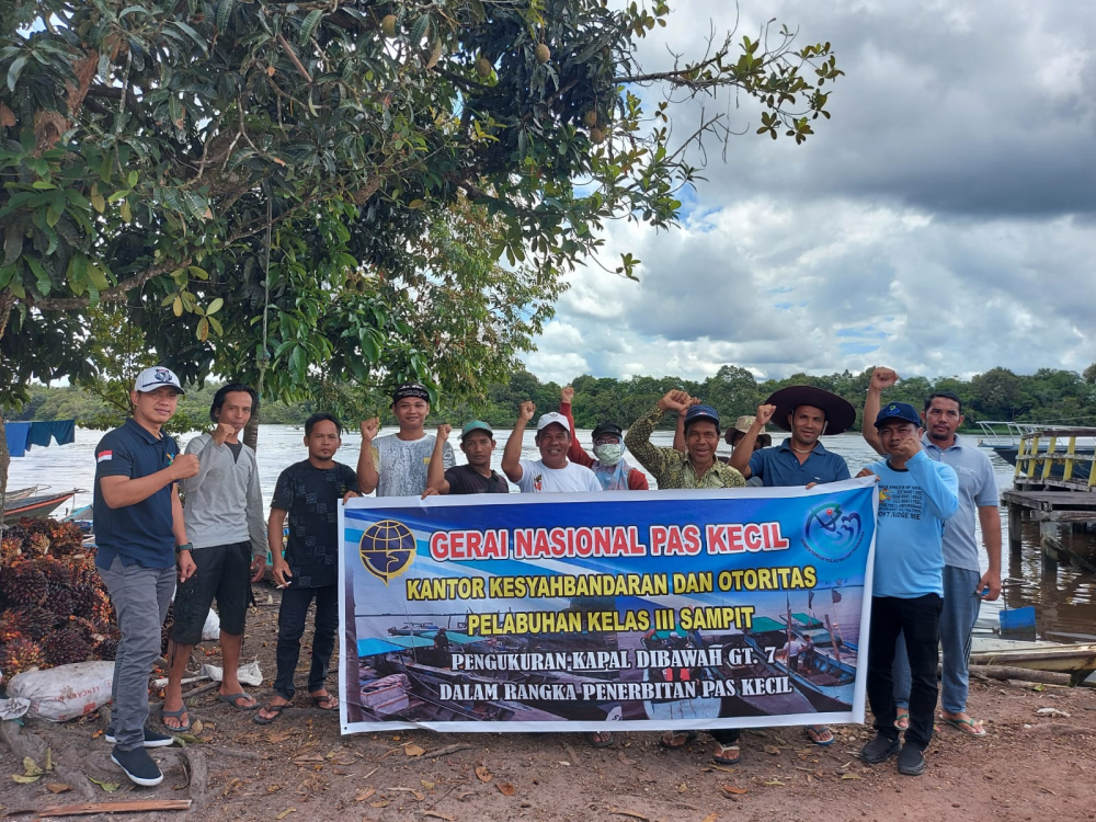 Gerai Pas Kecil untuk Pengukuran Kapal Dibawah GT. 7