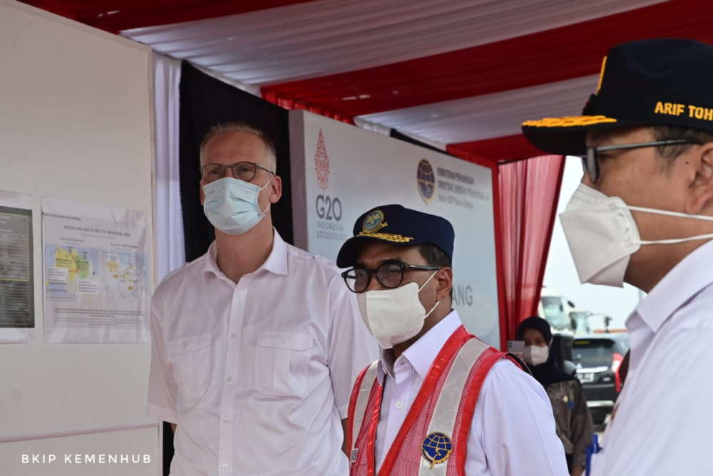 Menhub Tawari Maersk Line dan Pelaku Usaha Denmark Lainnya Ikut Kembangkan Pelabuhan Patimban