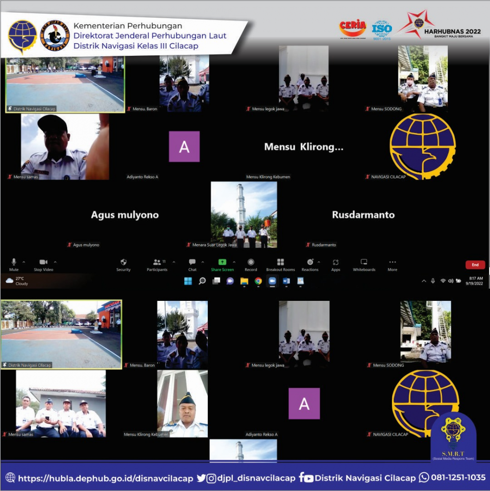 Apel Pagi Distrik Navigasi Cilacap
