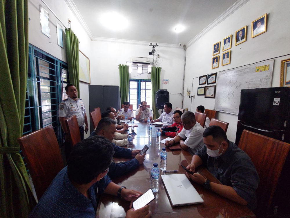 Koordinasi dan Evaluasi Terkait Kegiatan Operasional di Tersus PT.Pertamina