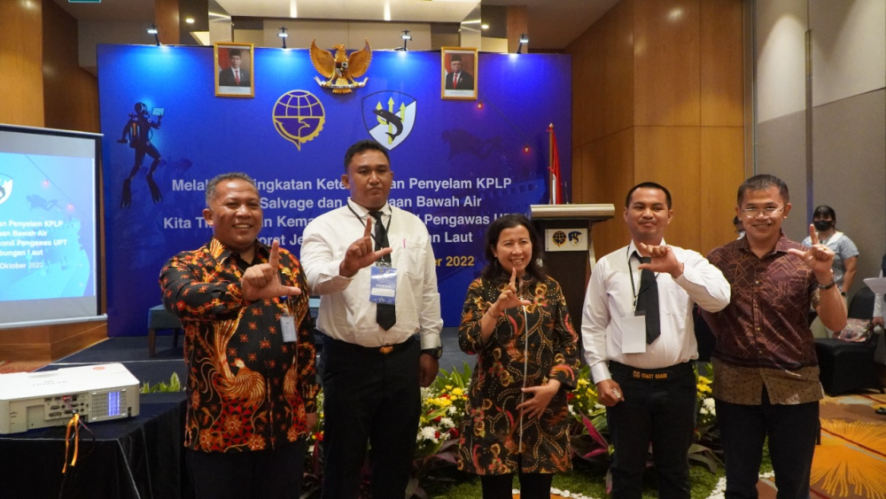 PERKUAT PENGAWASAN BAWAH AIR, KEMENHUB GELAR PELATIHAN UNTUK PARA PENYELAM KPLP