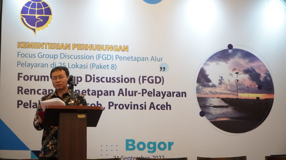DORONG PEREKONOMIAN PROVINSI ACEH, KEMENHUB AKAN SEGERA TETAPKAN ALUR PELAYARAN MASUK PELABUHAN SUSOH