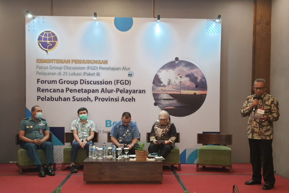 DORONG PEREKONOMIAN PROVINSI ACEH, KEMENHUB AKAN SEGERA TETAPKAN ALUR PELAYARAN MASUK PELABUHAN SUSOH