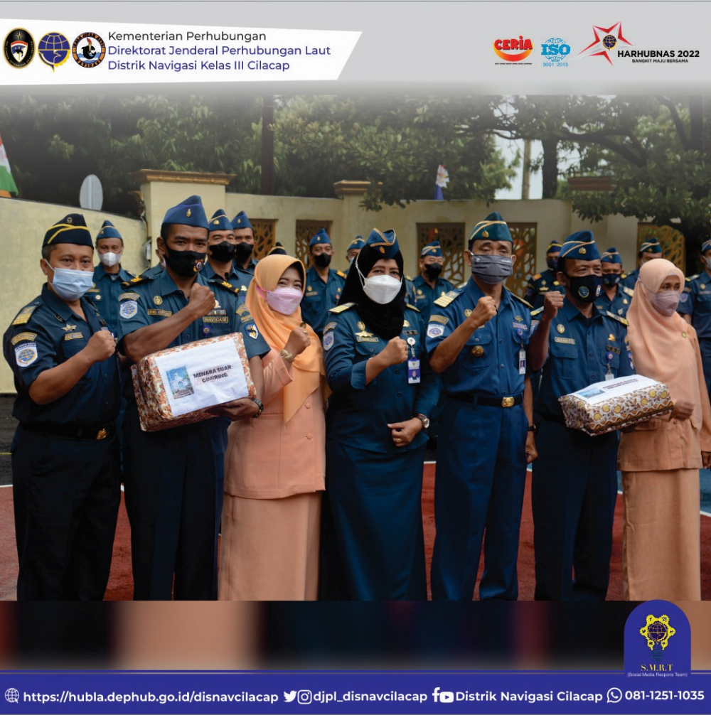 Peringatan Hari Menara Suar Ke 8 Tahun 2022 di Lingkungan Distrik Navigasi Cilacap