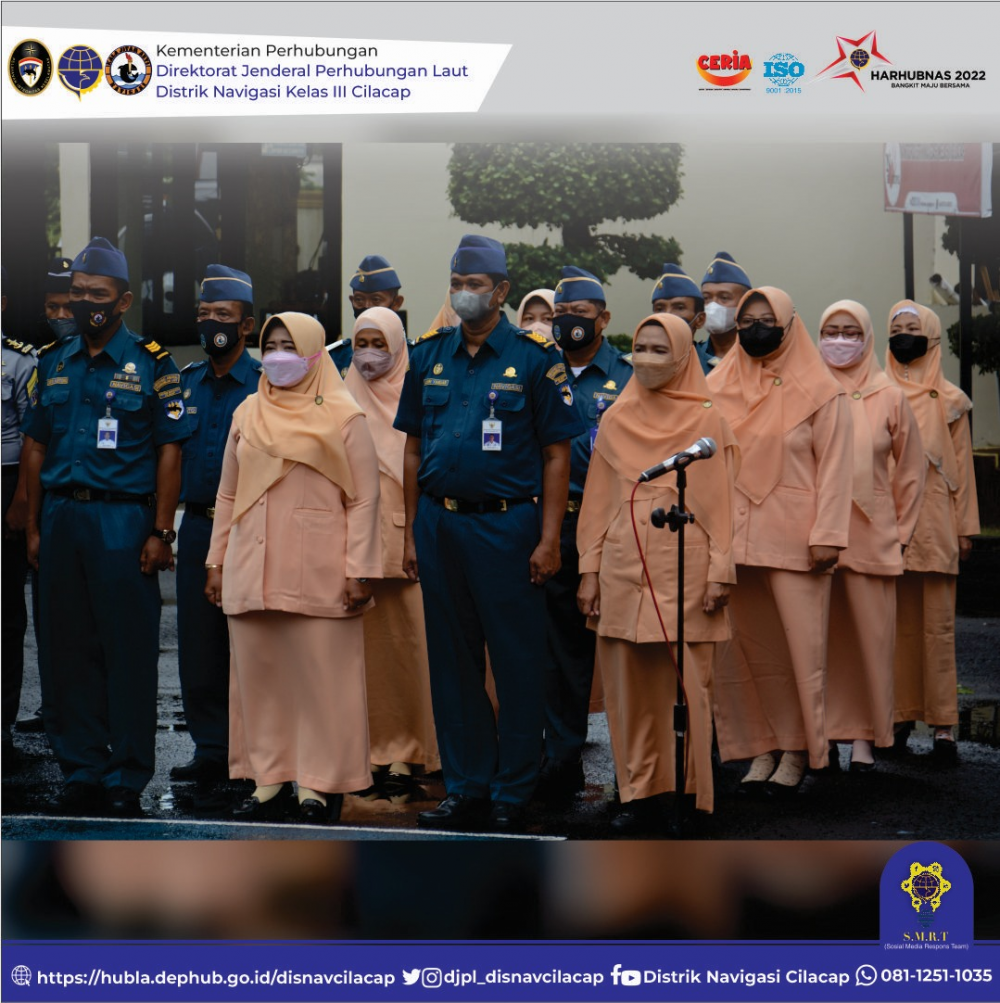 Peringatan Hari Menara Suar Ke 8 Tahun 2022 di Lingkungan Distrik Navigasi Cilacap
