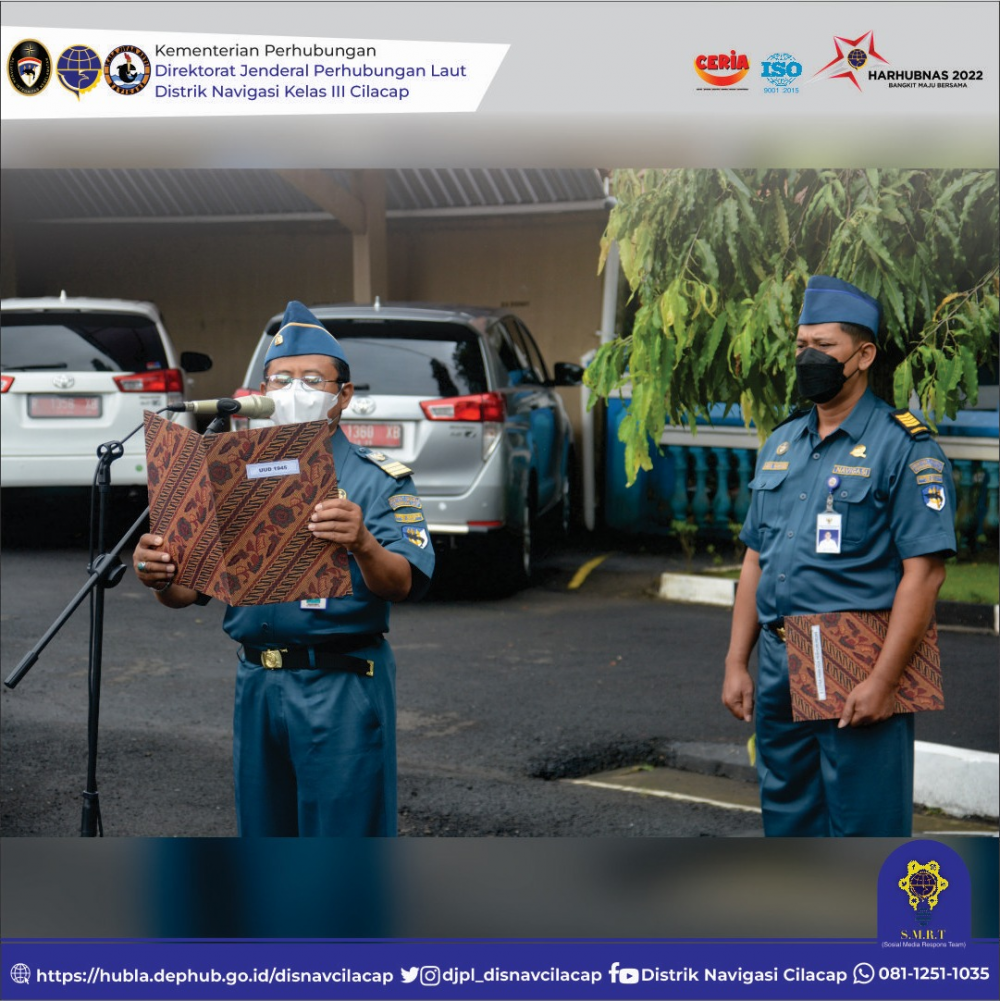 Peringatan Hari Menara Suar Ke 8 Tahun 2022 di Lingkungan Distrik Navigasi Cilacap