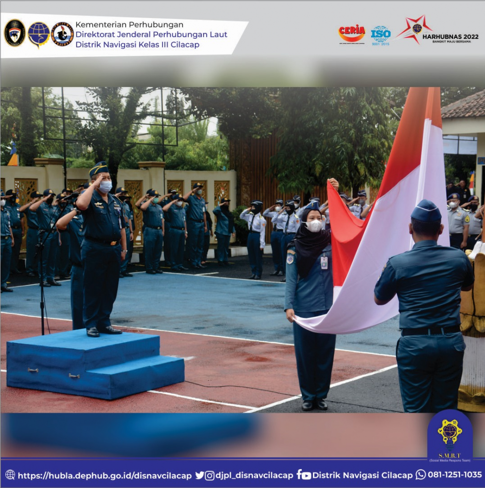 Peringatan Hari Menara Suar Ke 8 Tahun 2022 di Lingkungan Distrik Navigasi Cilacap