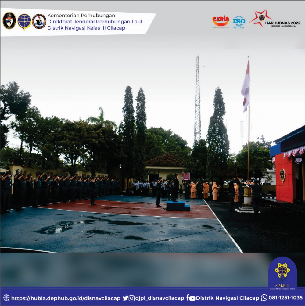 Peringatan Hari Menara Suar Ke 8 Tahun 2022 di Lingkungan Distrik Navigasi Cilacap