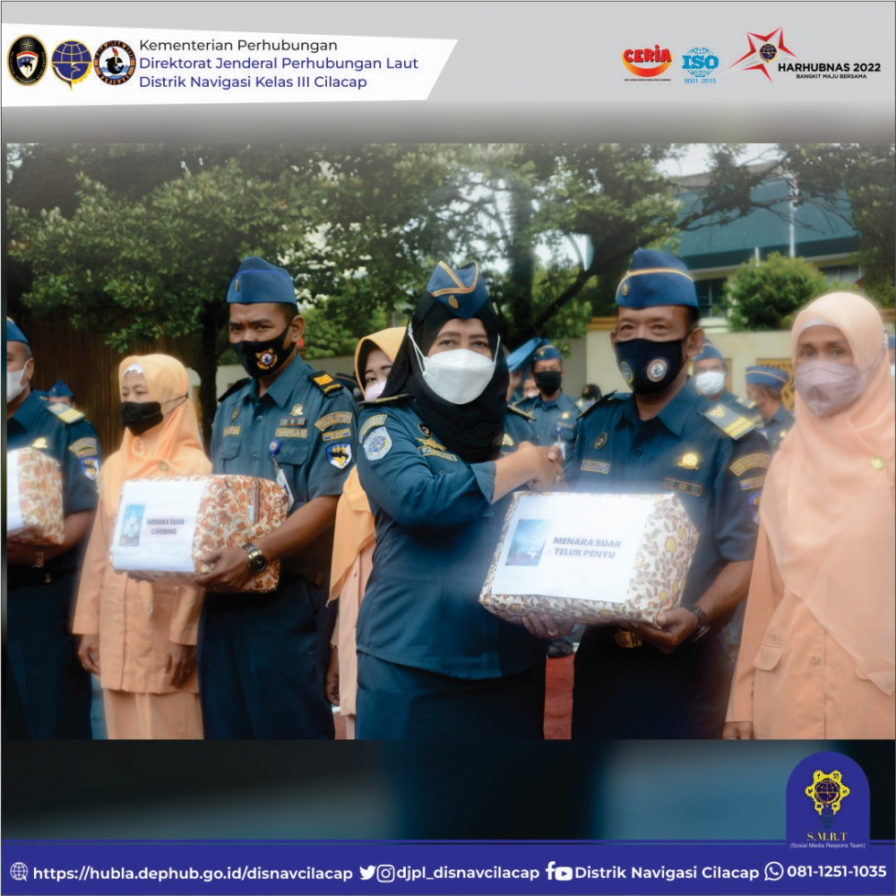 Peringatan Hari Menara Suar Ke 8 Tahun 2022 di Lingkungan Distrik Navigasi Cilacap
