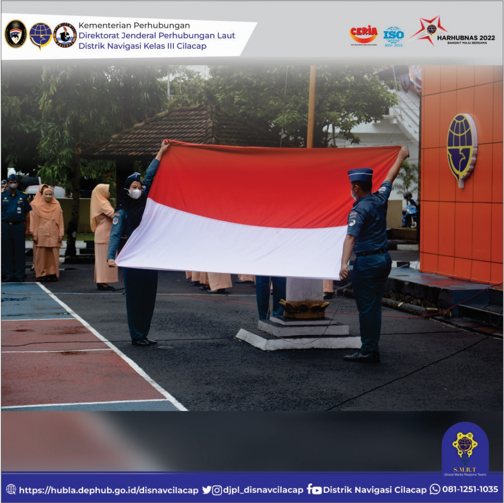 Peringatan Hari Menara Suar Ke 8 Tahun 2022 di Lingkungan Distrik Navigasi Cilacap