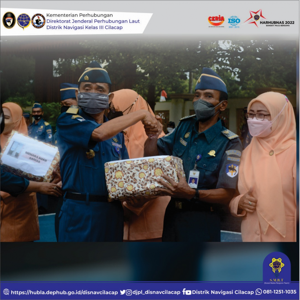 Peringatan Hari Menara Suar Ke 8 Tahun 2022 di Lingkungan Distrik Navigasi Cilacap