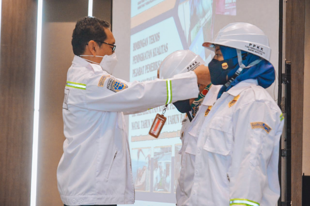 JELANG ANGKUTAN LAUT NATAL 2022 DAN TAHUN BARU 2023, KEMENHUB TINGKATKAN KOMPETENSI MARINE INSPECTOR