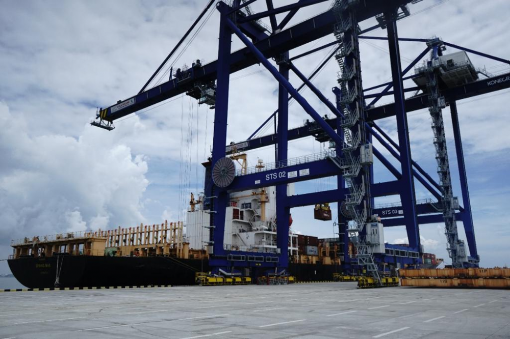 PELABUHAN KUALA TANJUNG DISIAPKAN UNTUK MENJADI TRANSSHIPMENT PORT INDONESIA