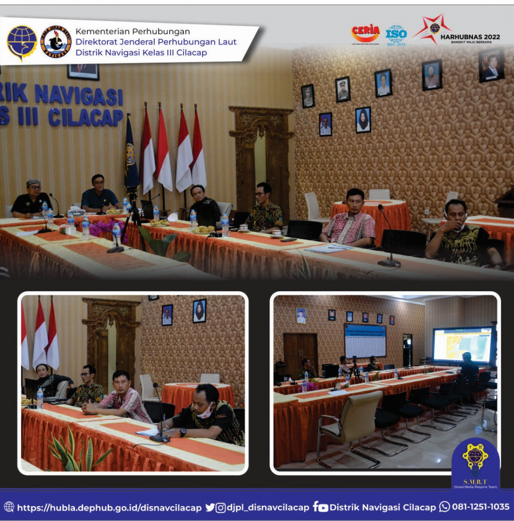 Pembahasan Penyelesaian Tindak Lanjut BPK pada LKPP tahun 2021 secara daring yang diselenggarakan oleh KPKNL Purwokerto