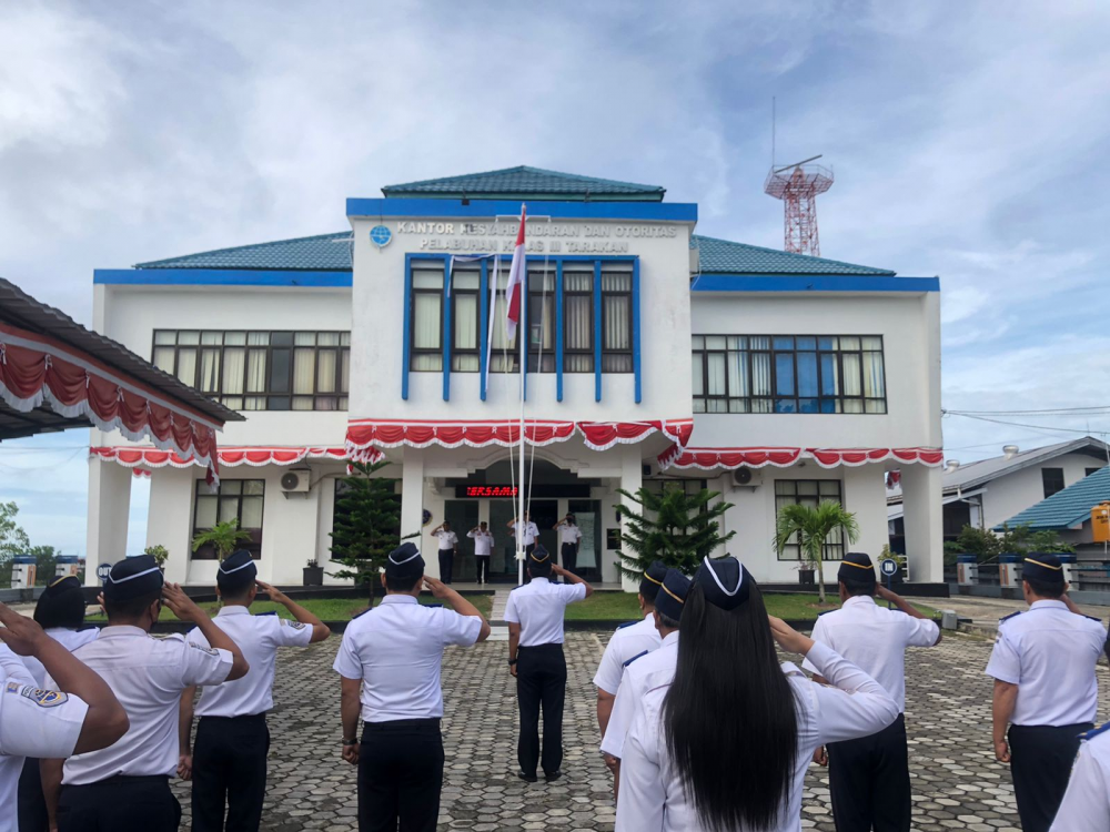 Apel Pagi Kantor Kesyahbandaran dan Otoritas Pelabuhan Kelas III, Senin 27 September 2022