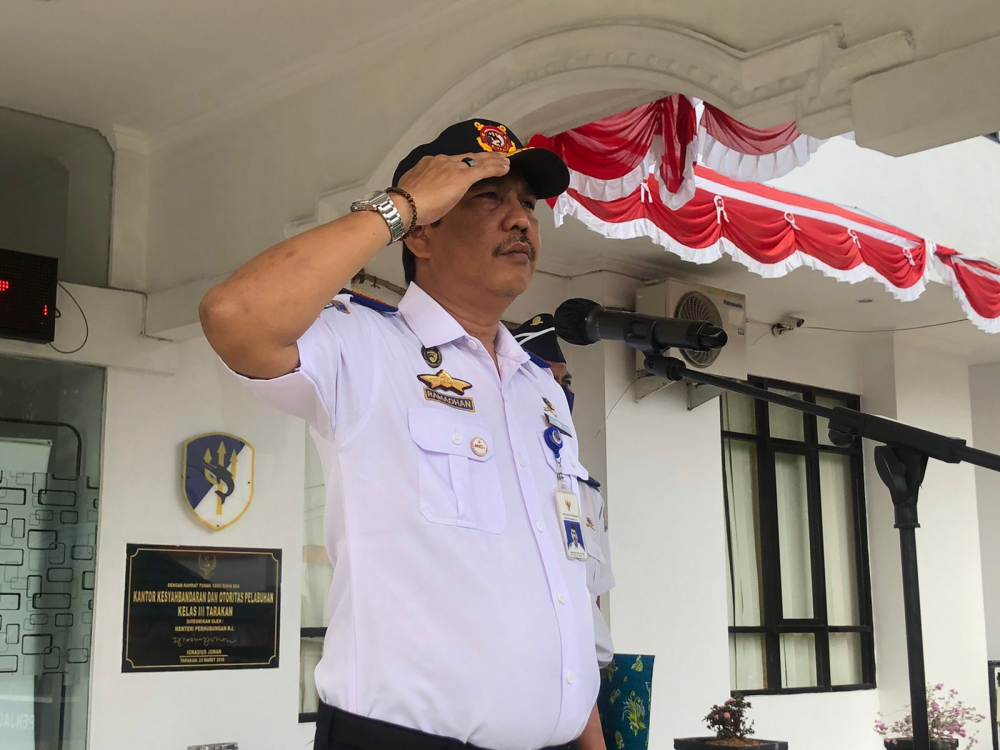 Apel Pagi Kantor Kesyahbandaran dan Otoritas Pelabuhan Kelas III, Senin 27 September 2022