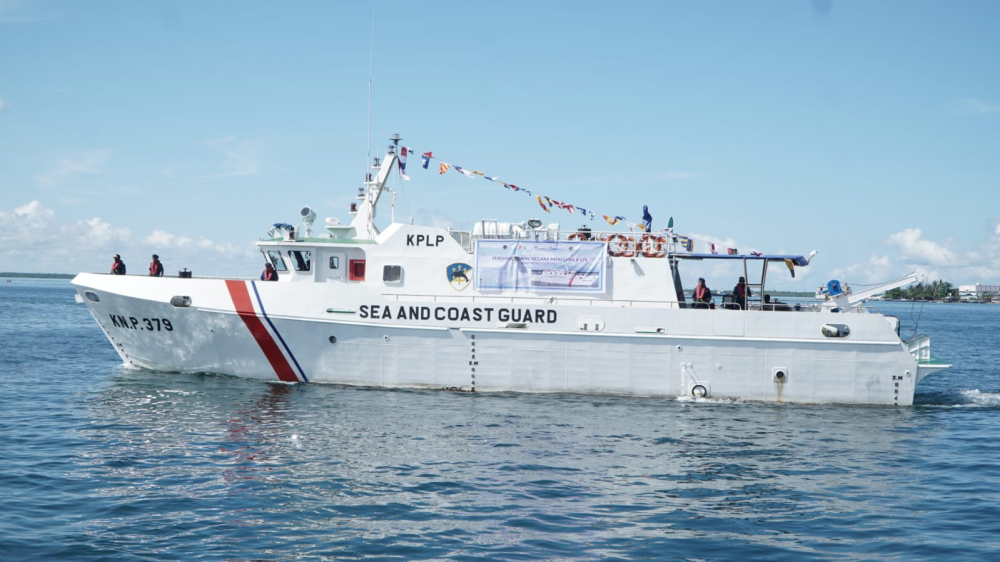 PERKUAT ARMADA DI WILAYAH TIMUR INDONESIA, KEMENHUB RESMIKAN 5 UNIT KAPAL NEGARA PATROLI