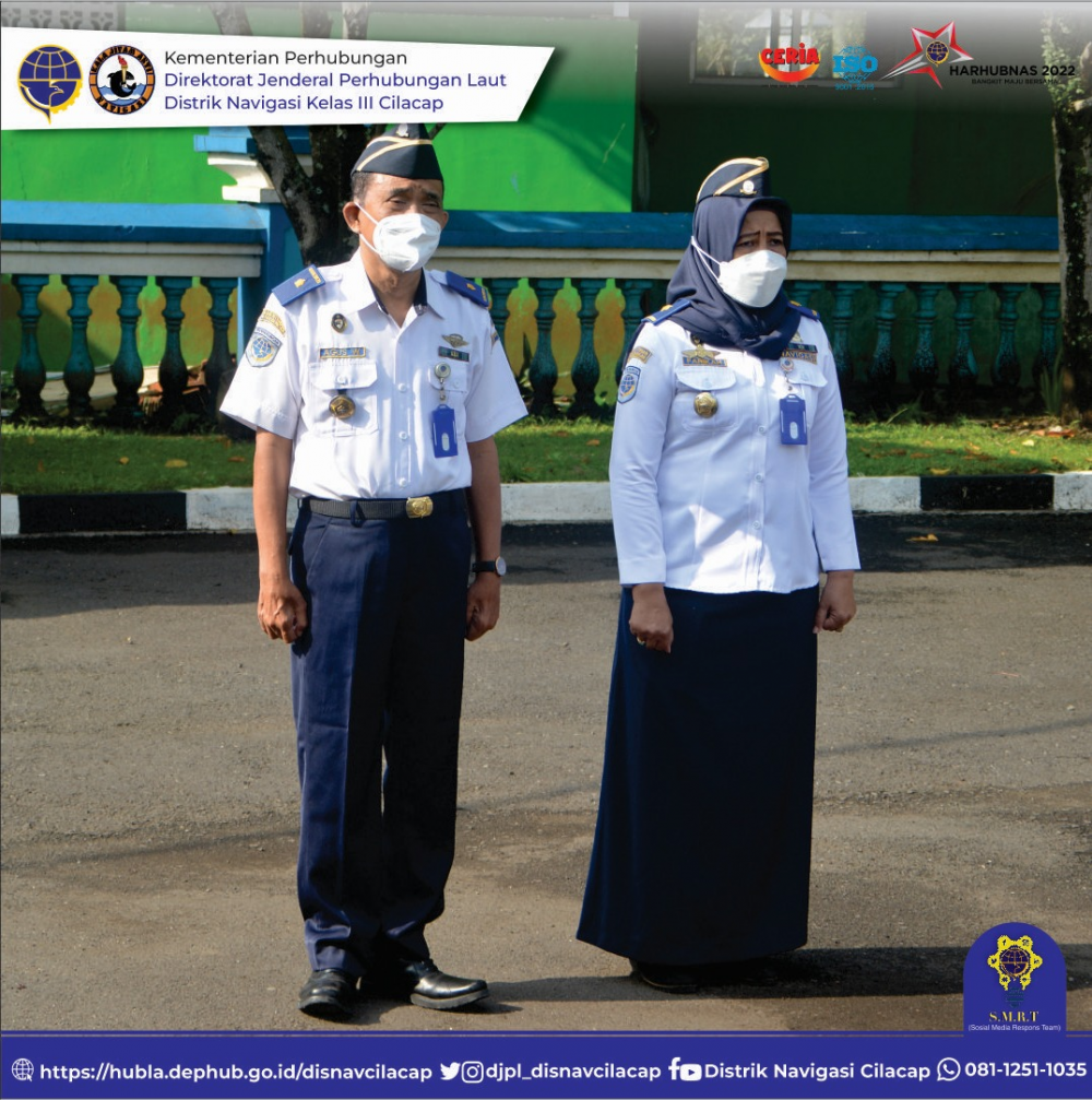 Apel Pagi Pegawai Distrik Navigasi Cilacap